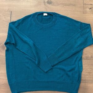 Teal Sweater- CT Plage